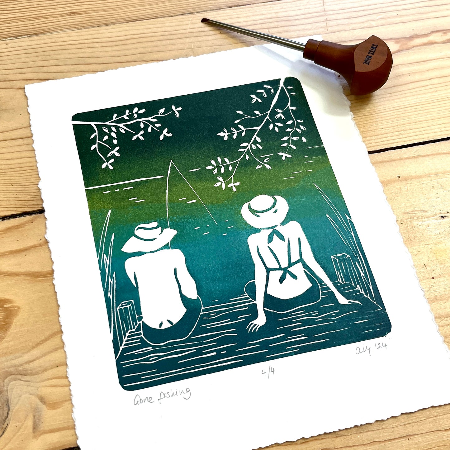 Gone fishing