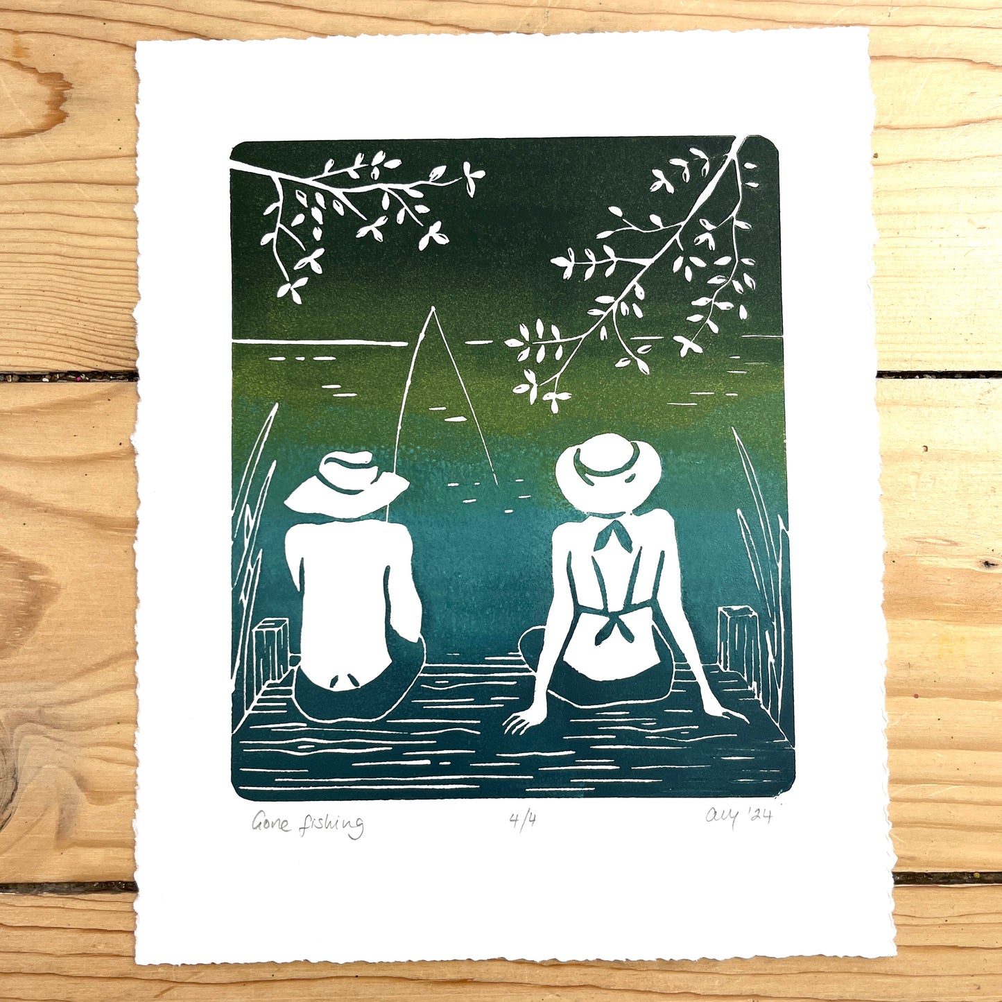 Gone fishing