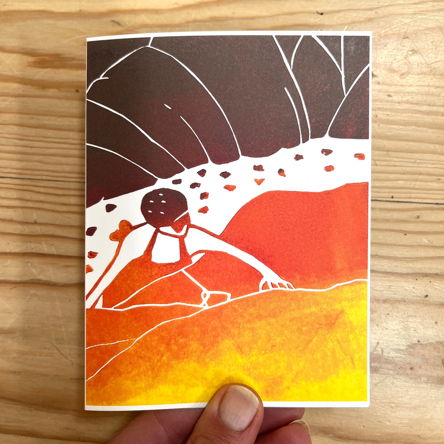 Climber (blank card)