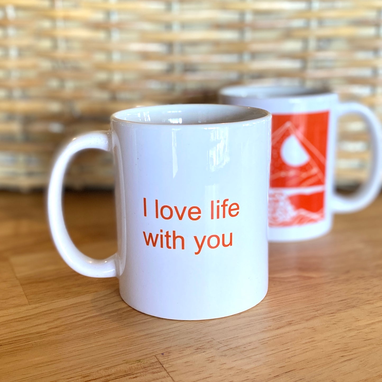 Mug - I love life with you